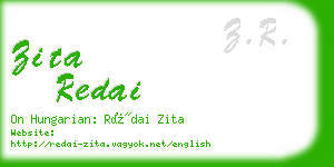 zita redai business card